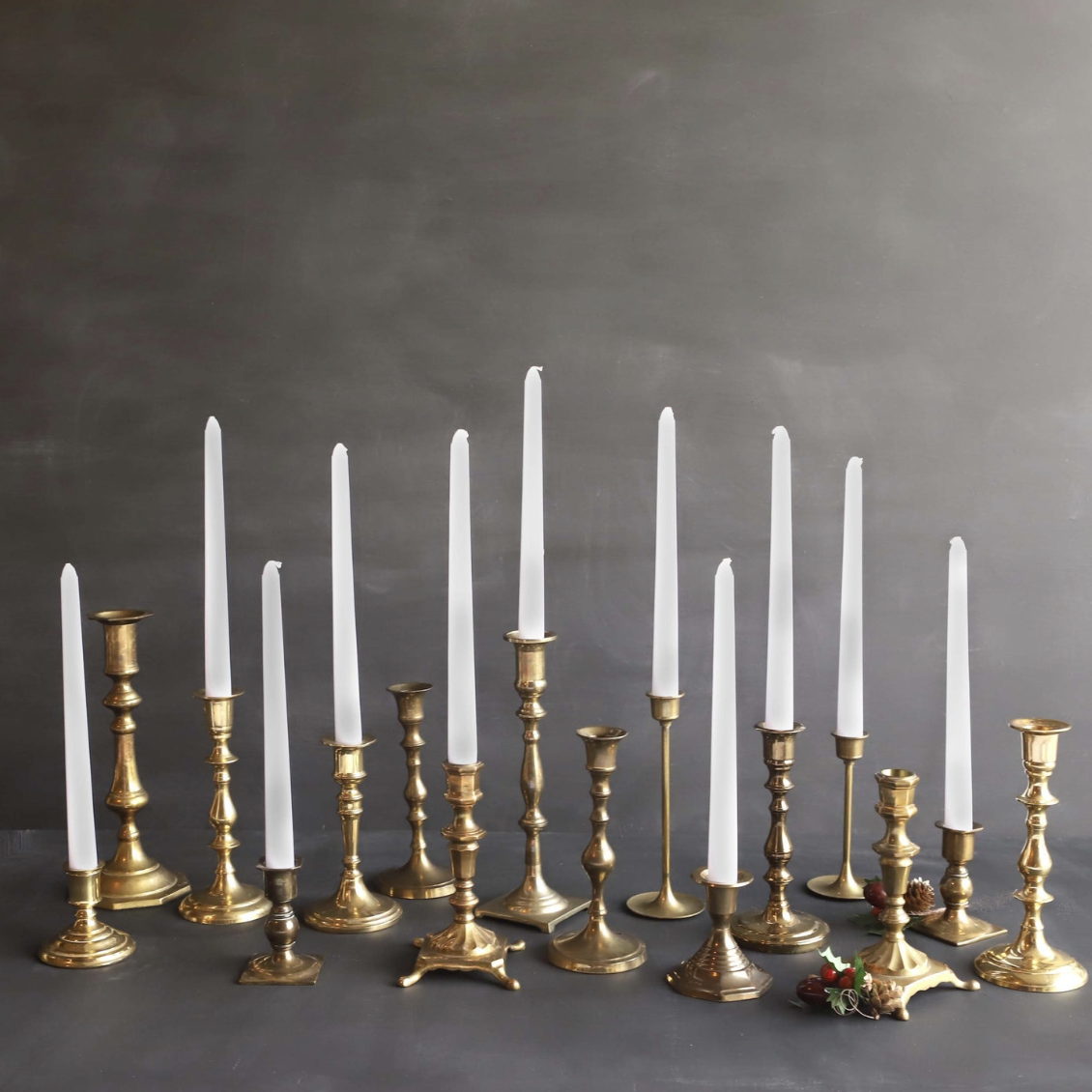 brass candlesticks etsy