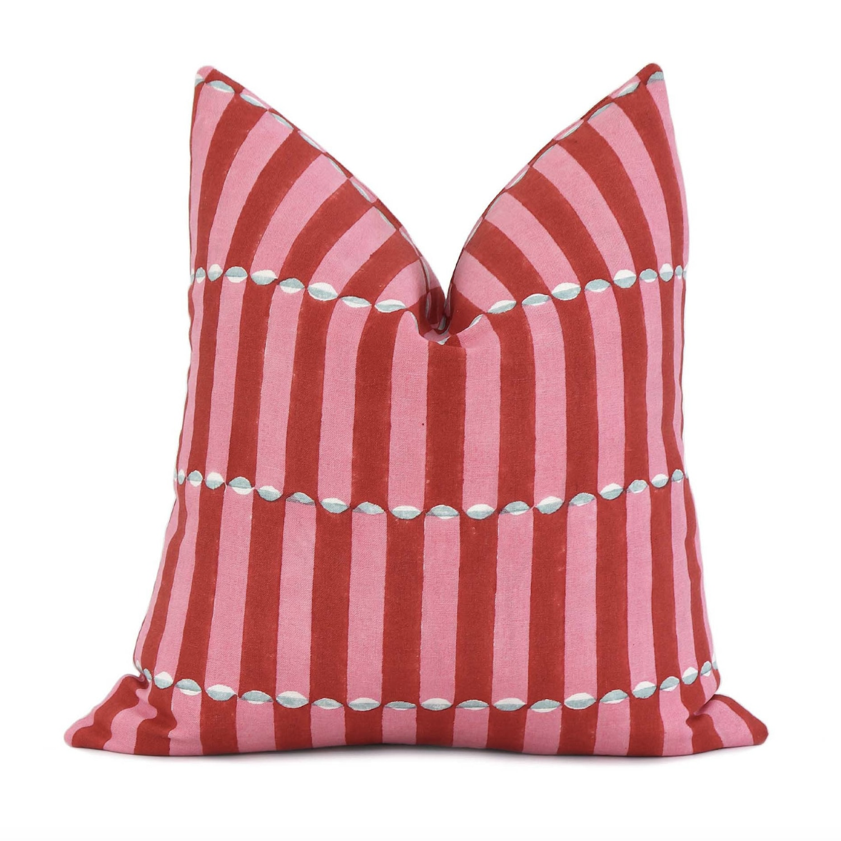 Molly Mahon striped pillow